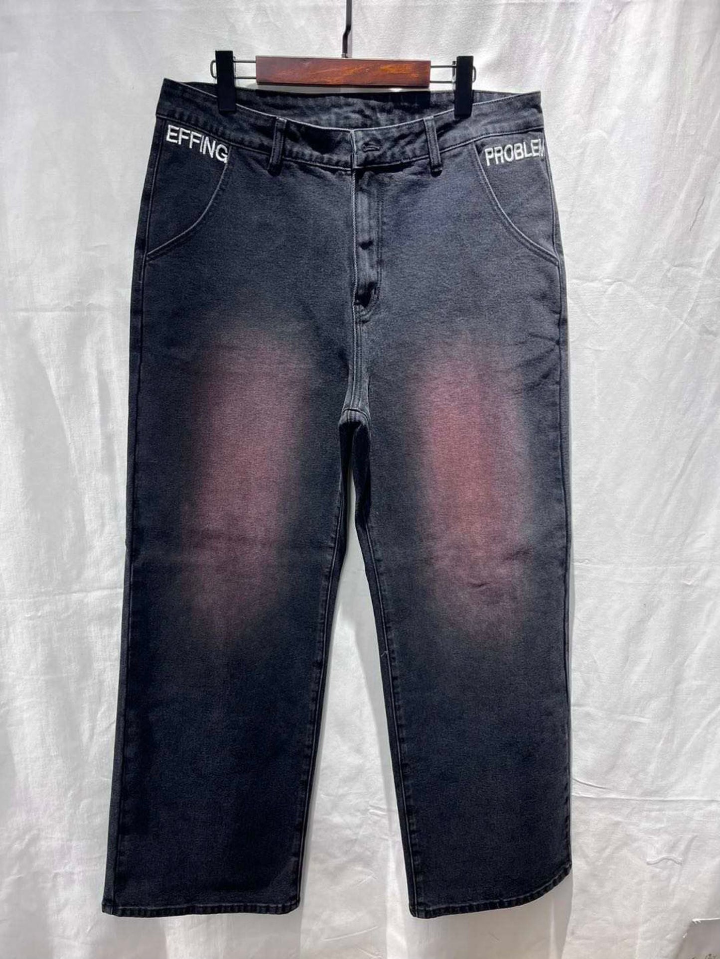 Mind Your Business - Black Denim Jeans